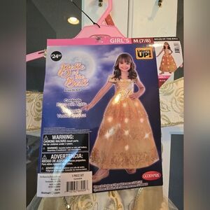 Belle of the Ball Light-Up Dress SIZE Girls M (7/8)